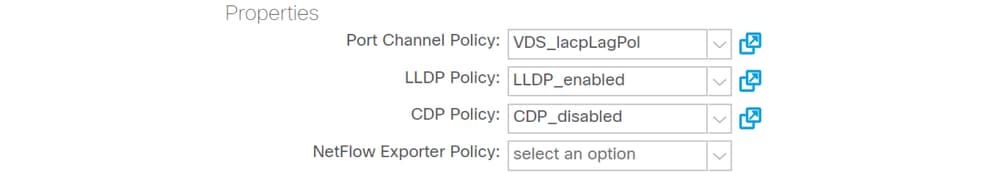 ACI VMM 재정의 정책