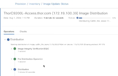 Automation Event (SWIM) Workflow Execution - Catalyst Center Image Distribution Triggers