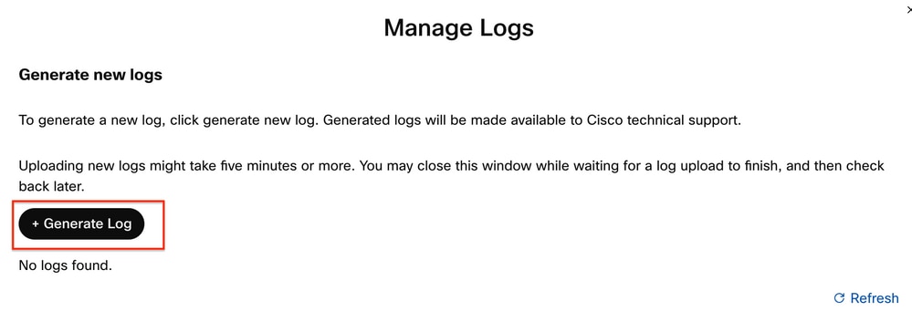 Manage Logs - Screen Shot 2022-08-21 at 21.16.01