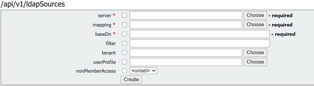 CMS LDAP 통합 - 새 LDAP 소스 생성