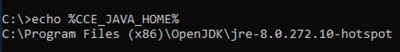 Option 1 - JAVA Home Path