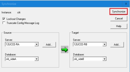 Select database