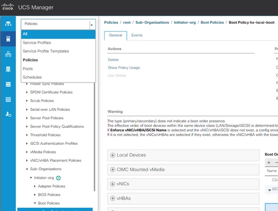 Boot from iscsi Target with MPIO - Select service profile