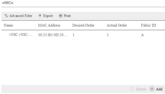 Configure UCS - Add vnic for iscsi boot