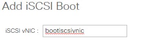 Configure UCS - Add iscsi boot
