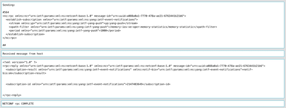 RPC and RPC-reply