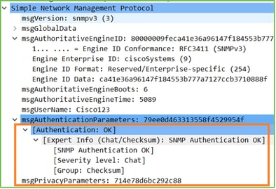 SNMP FTD – O arquivo de captura não mostra atividades incomuns