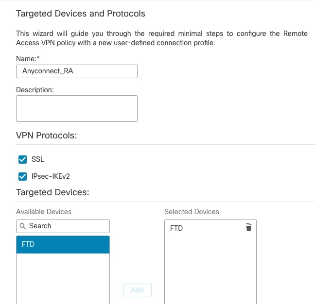 Targeted Devices and Protocols