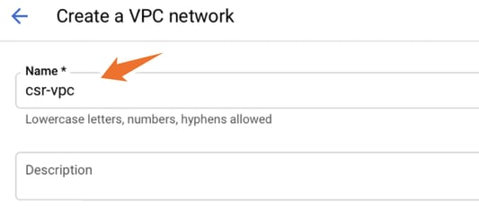 VPCに名前を付けます