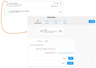 ICGW Details on Megaport Portal