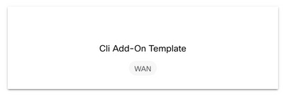 Other Templates(기타 템플릿)로 이동하고 Cli Add-on Templates(Cli 추가 템플릿)를 클릭합니다.