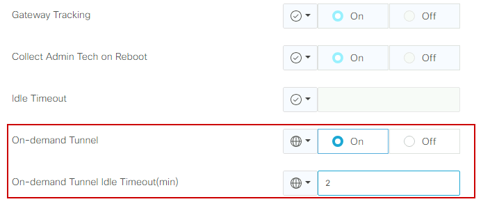 온디맨드 터널 활성화