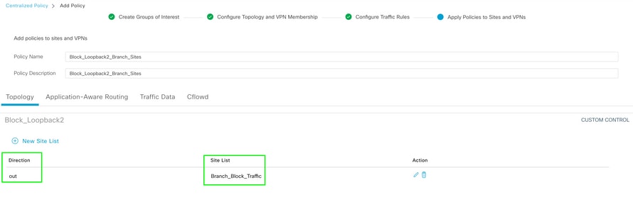 Custom Control Policy Direction 1