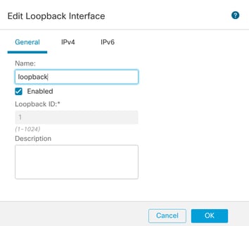 Activation de l’interface de bouclage