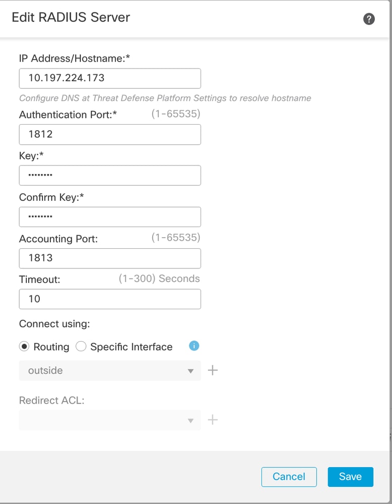 FMC - ISE Server