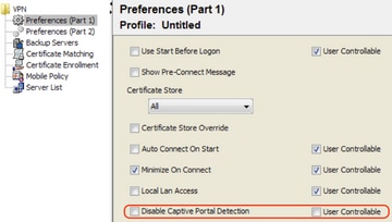 Disable Captive Portal 2