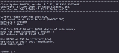 sortie CLI