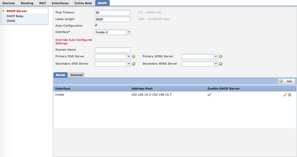 DHCP 서버 구성