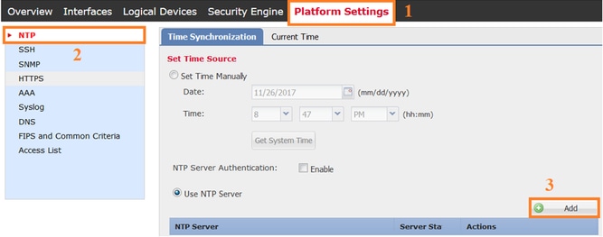 Log in to Firepower Chassis Manager with the Local User Credentials