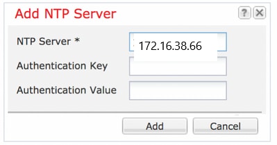 Add NTP Server