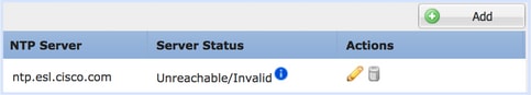 FXOS not Able to Resolve the NTP Server Hostname