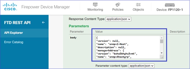 変更されたJSONデータのコピー