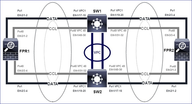 Topology Multiple Control Units in the Cluster