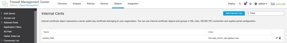 FMC certificate.