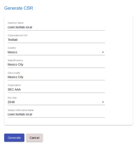 CSR详细信息