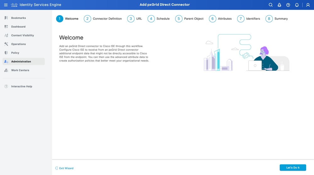 Connessione diretta pxGrid