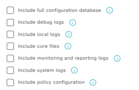 Logs from the Selected Groups