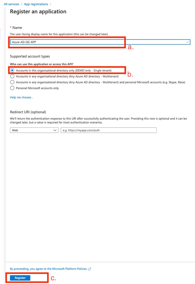 Configure ISE GUI