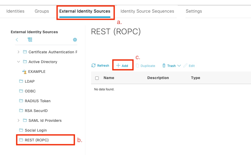 Configure ISE GUI