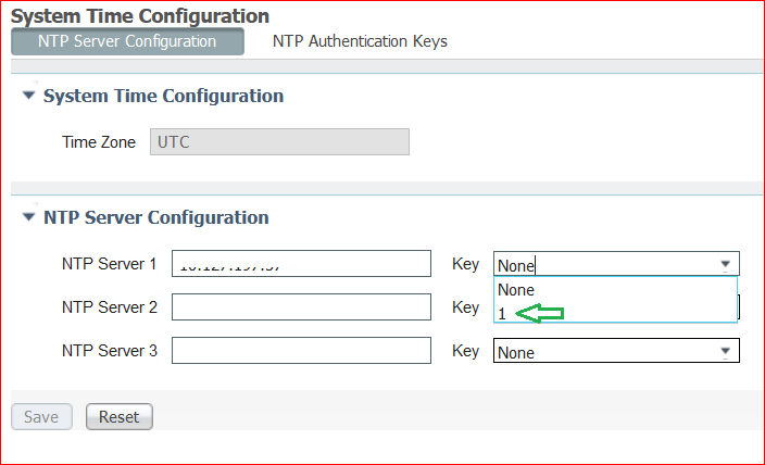 Configuration de l'heure système GUI