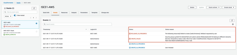 Cisco ISE on AWS - ISE AD. Typical issue