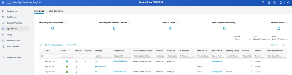 Secure Client user interface