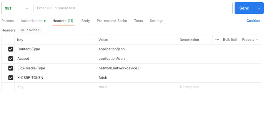 Configuración del encabezado