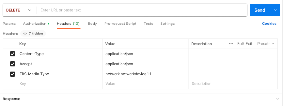 Header Configuration