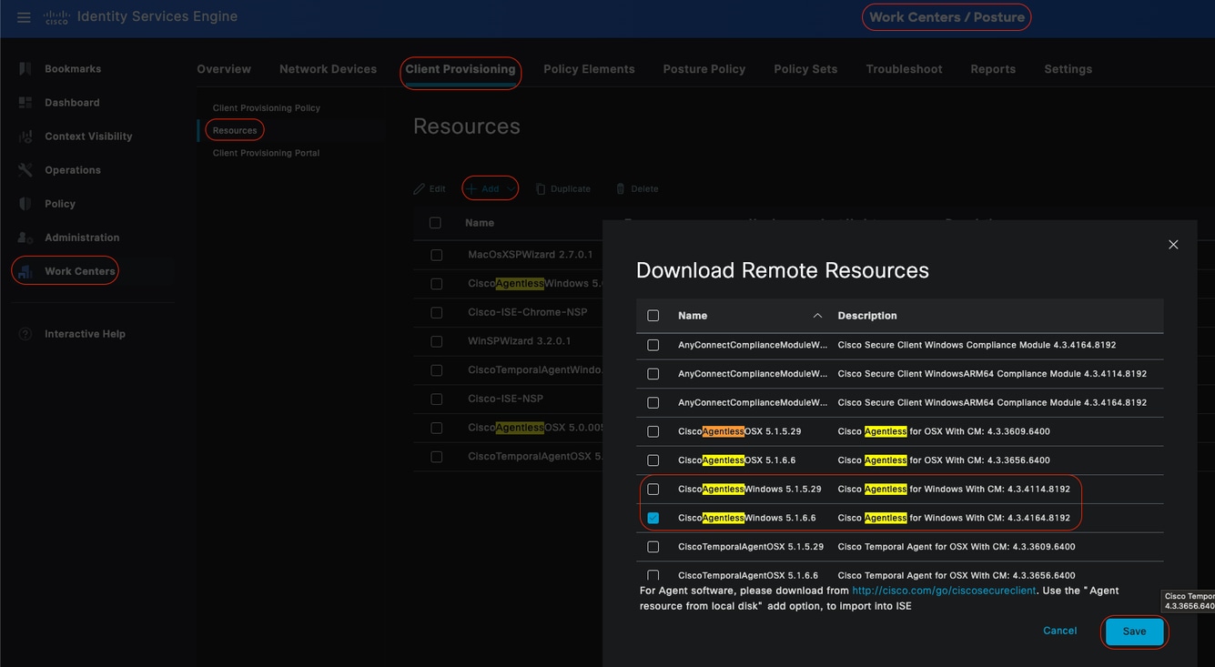 Recursos de agente do site da Cisco