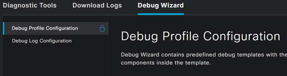 ISE - Configurazione profilo di debug