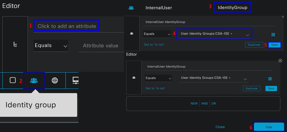 ISE – ポリシーセット – CSA ISE – 認証3