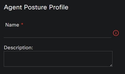 ISE - Agent Posture Profile 2