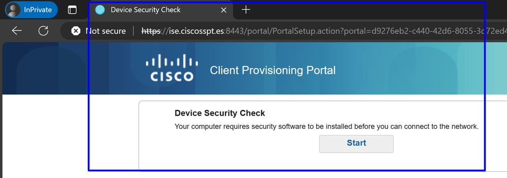 Secure Client - Portale di provisioning