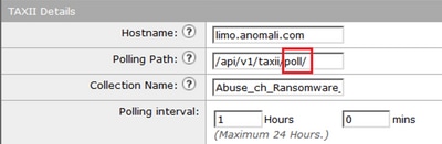 Polling Path Configuration