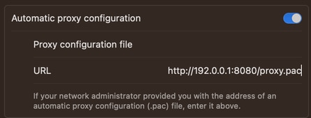 PAC file URL