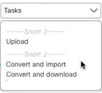 Select Convert and Import