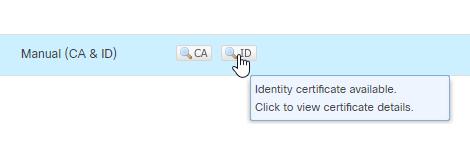 ID Certificate Status - Success