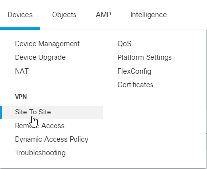 New Site-to-Site VPN Setup