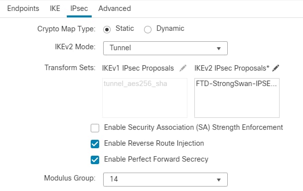 Create New VPN Topology - IPSec