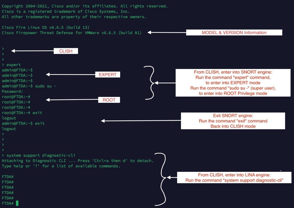 SSH en FTDv